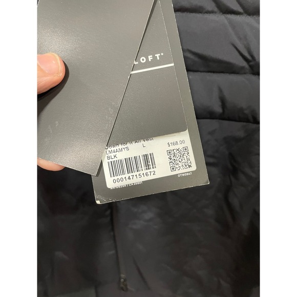 Lululemon Men's Greenbay Packers Large Down Puffer Vest Primaloft NWT - Picture 8 of 11